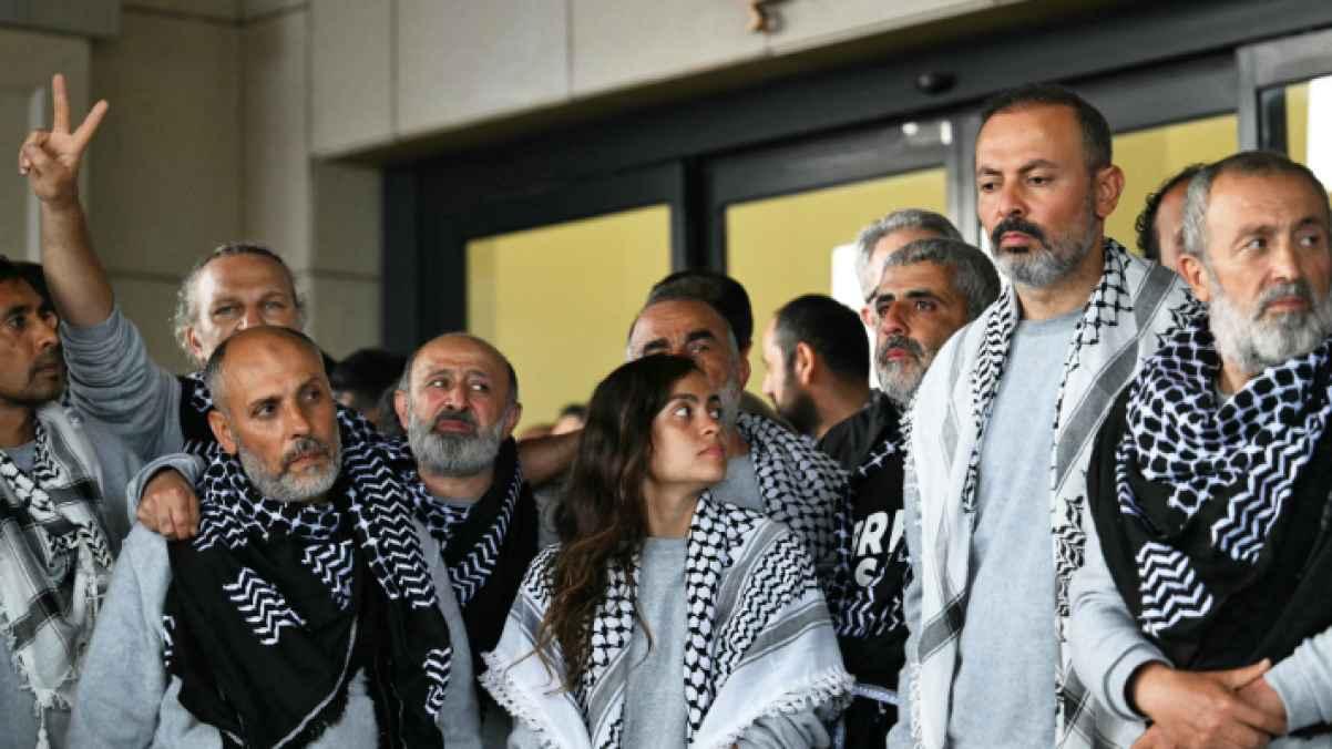 Deportation of Turkish solidarity activists participating in the “Sumud Flotilla