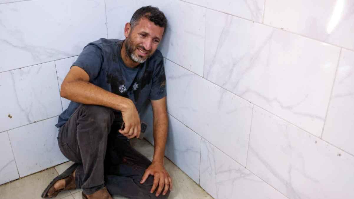 Heartbreaking weeping in moments of loss and farewell encapsulates deep and painful sorrows