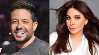 إليسا لـ حماقي "أنت أعز اصدقائي".. والآخر يرد "محظوظ بك" - صورة