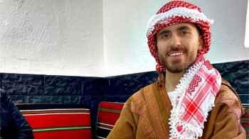 أيمن العلي الملقب بـ "ملك جمال الأردن" يعلن إصابته بالسرطان- صور