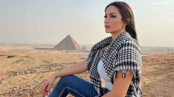 هكذا دعمت نسرين طافش القضية الفلسطينية في مهرجان الجونة السينمائي - صورة