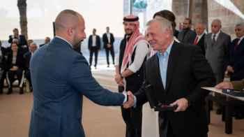 تامر بسيسو بعد تكريم ملكي: "بفضل الله و كرمه تم تكريمي من قبل سيد البلاد"