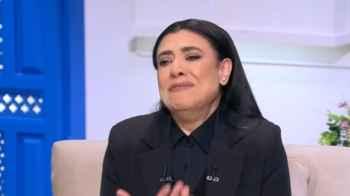 نشوى مصطفى تنهار بالبكاء حزنا على وفاة زوجها