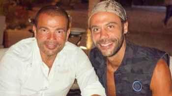محمد إمام موجها رسالة إلى عمرو دياب: " شكرا من هنا لبكرا " - صورة