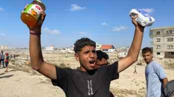 When Hope Knocked on the Door: A Gazan Embraces a Parcel of Life Amid Rafah's Ruins
