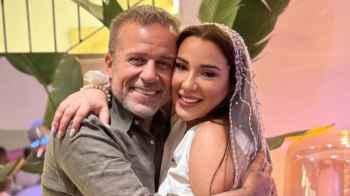 Asma Sherif Mounir celebrates her wedding to Ahmed Shamel Azmy