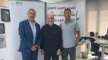 Signing a partnership between Sami Najib Al-Khoury Company and Chef Nidal Al-Barihi