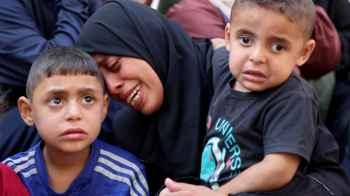 A Mother Weeps Burning Tears... As Gaza's Rubble Echoes Her Cry