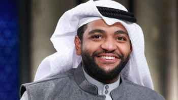 First appearance of Khaled Al-Mudhaffar after his health crisis