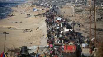 Displacement from Nuseirat… Steps in search of lost safety