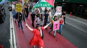 From Gaza to New York… A Humanitarian March Surrounds Netanyahu’s Speech