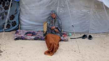 When a tent turns into a homeland… a smile triumphs over suffering