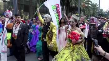 !Mexico's streets filled with blood and death… but it’s a celebration