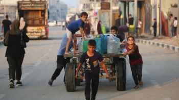 Here is Gaza… where children learn the meaning of survival instead of childhood