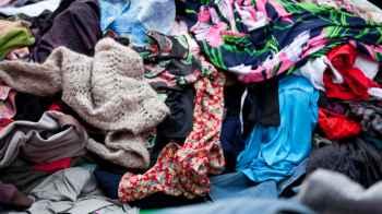 Homeless man dies while searching for clothes