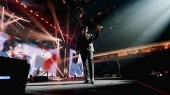 The K-Pop concert attracts audiences at the Abadi Al-Jawhar Arena in Jeddah