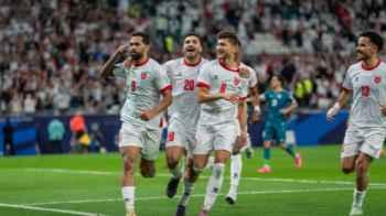 Head held high".. Jordanian stars congratulate Al-Nashama on their historic qualification"