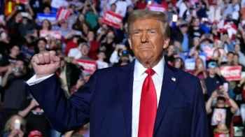 Trump comments on the death of an American director and his wife at the hands of their son