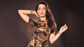 Nourah Fathi narrowly escapes a terrifying car accident