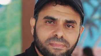 The Martyr Hudhaifa Al-Kahlout, nicknamed "Abu Ubaida"