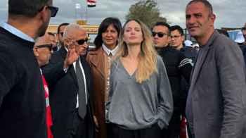 Angelina Jolie inspects relief efforts at Rafah crossing, visits Gaza’s wounded – Video