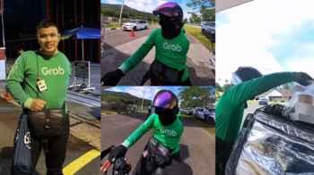 Despite challenges… man loses arm, insists on working in food delivery
