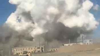 Several killed and injured in massive factory explosion in China - video