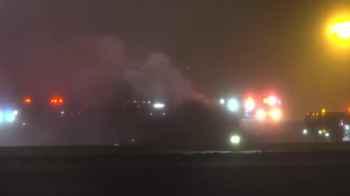 Jet Crashes, Catches Fire During Takeoff in Maine