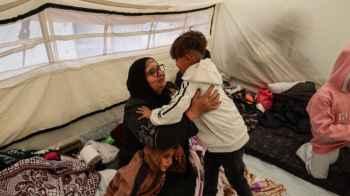 From a journey of treatment to a displacement tent… she faces Gaza with a weary heart and a living hope