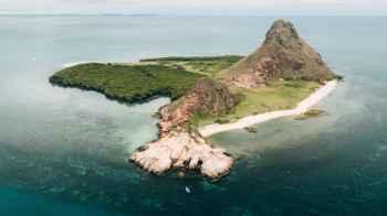 Manager resigns from job. lives alone on a remote island