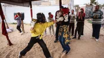 Willpower is stronger than the rubble… Girls of Gaza defy the war through boxing