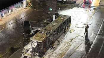 Deaths in Swiss Bus Fire Suspected to Be Deliberately Set - Video