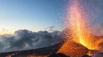 Video Shows Lava Reaching Indian Ocean for First Time in Years