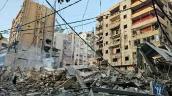 Lebanon is bleeding… displaced people among the rubble, and lives being uprooted from their roots