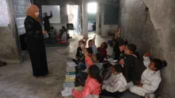 From the womb of pain… Gaza’s children are shaping their future through education inside the tents