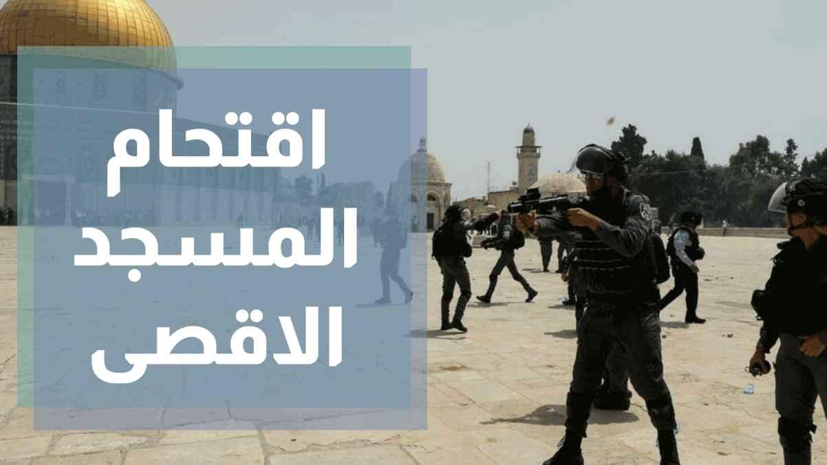 الاقتحامات المتكررة بأعداد كبيرة للمسجد الاقصى