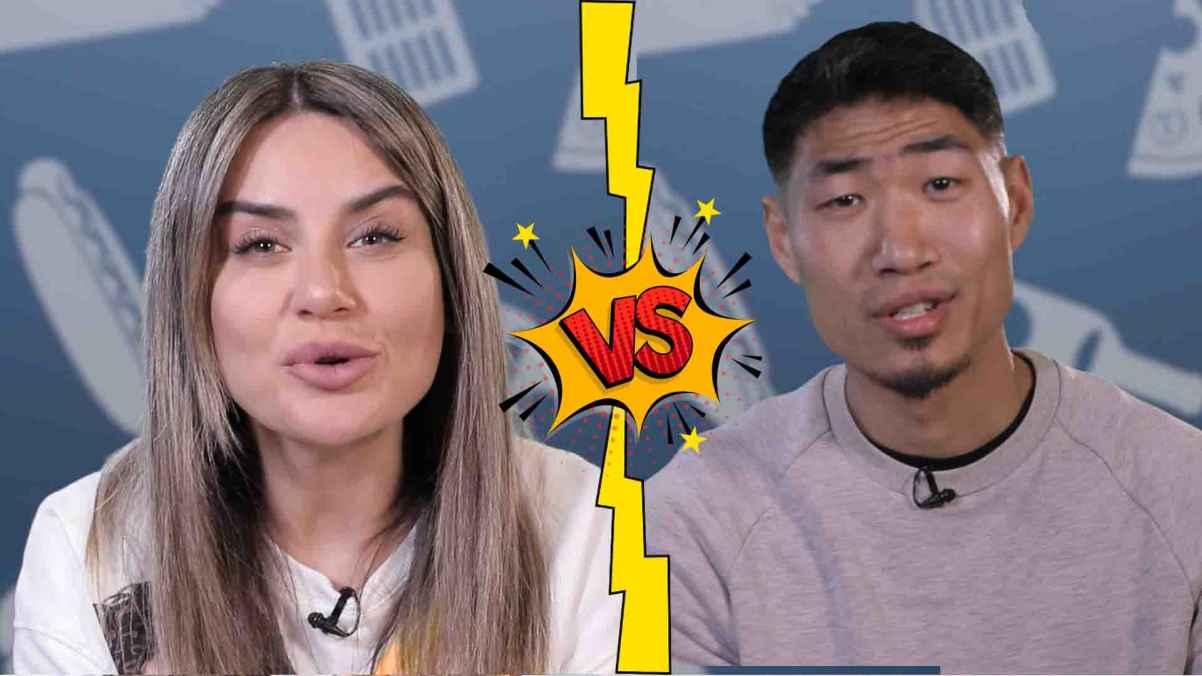 Aya Khayyat VS Korean guy Haroon