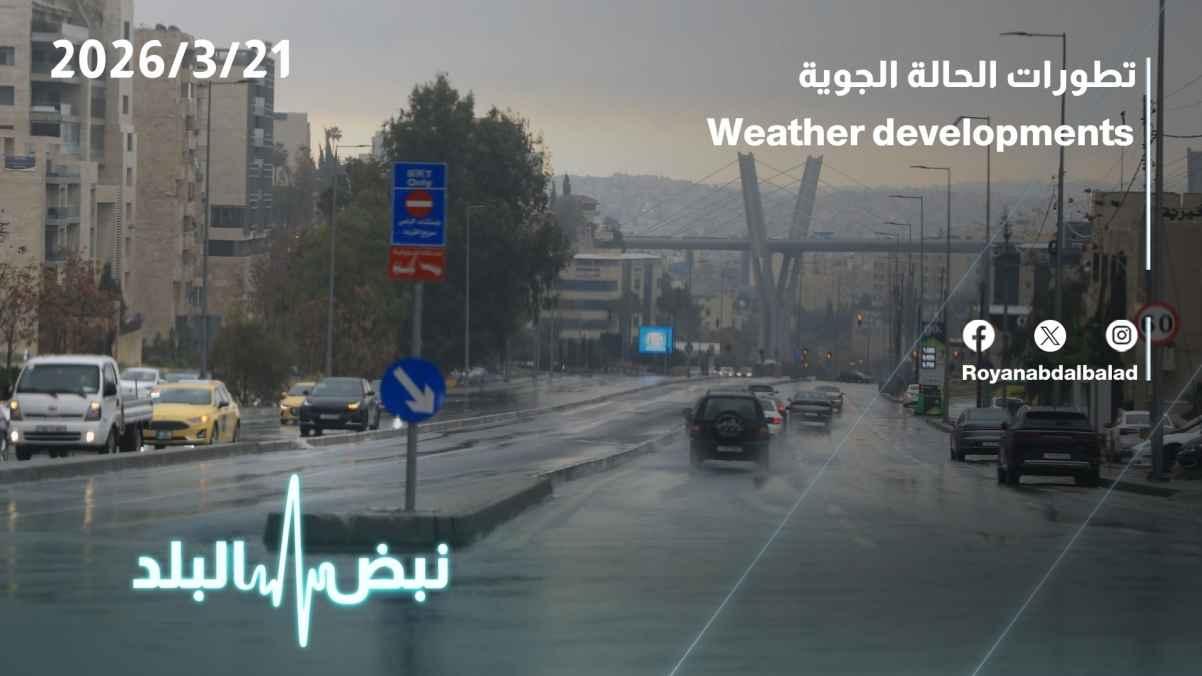 Weather developments
