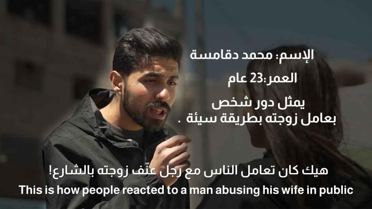 This is how people treated a man who abused his wife in the street.