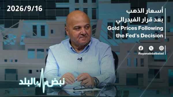 Gold prices following the Federal Reserve's decision